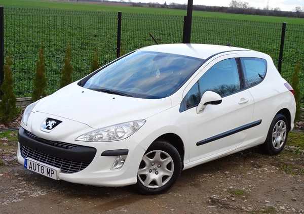 Peugeot 308 cena 7300 przebieg: 290000, rok produkcji 2009 z Międzyrzecz małe 211